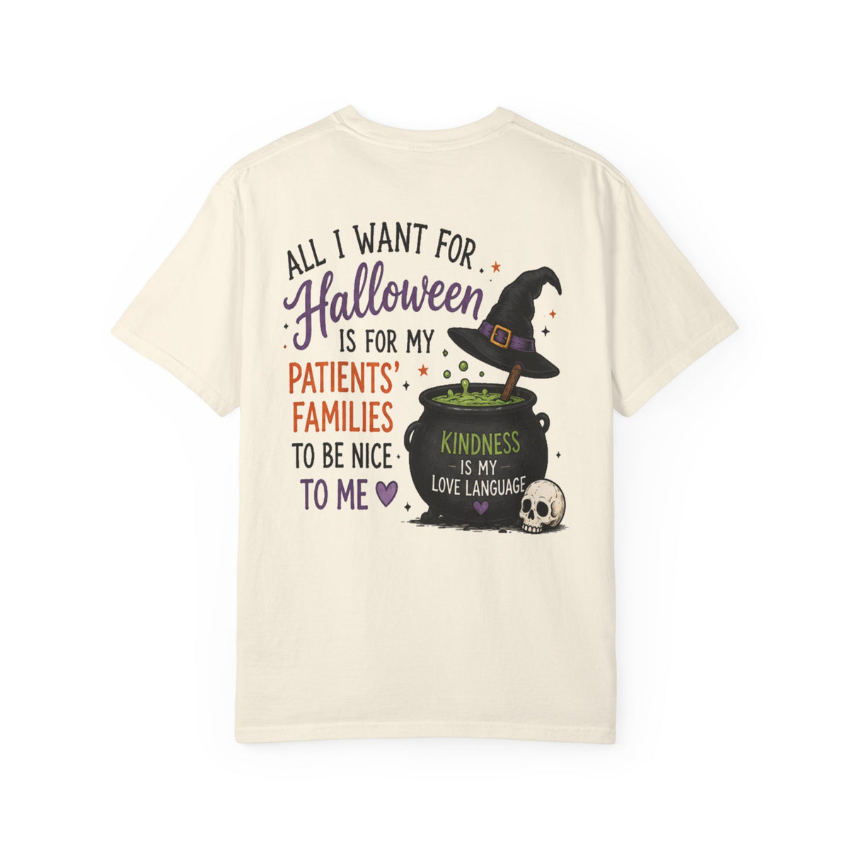 Halloween Witch Cauldron Kindness Tee | T-Shirt