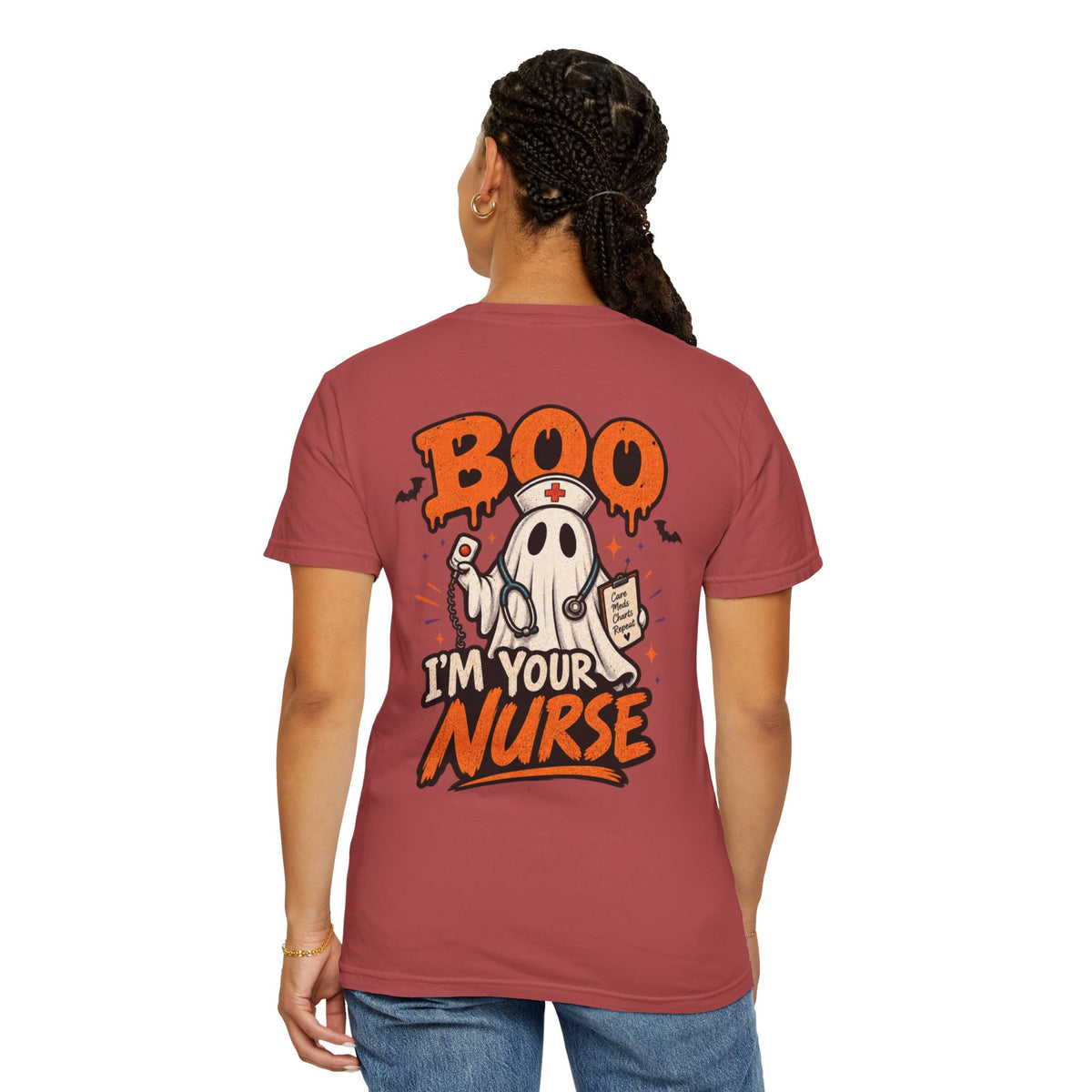 Boo I’m Your Nurse T-shirt | Halloween Ghost Nurse Tee