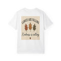 Fall Leaves T-Shirt — "Leaves Are Falling, Kindness Is Calling" Autumn Graphic Tee