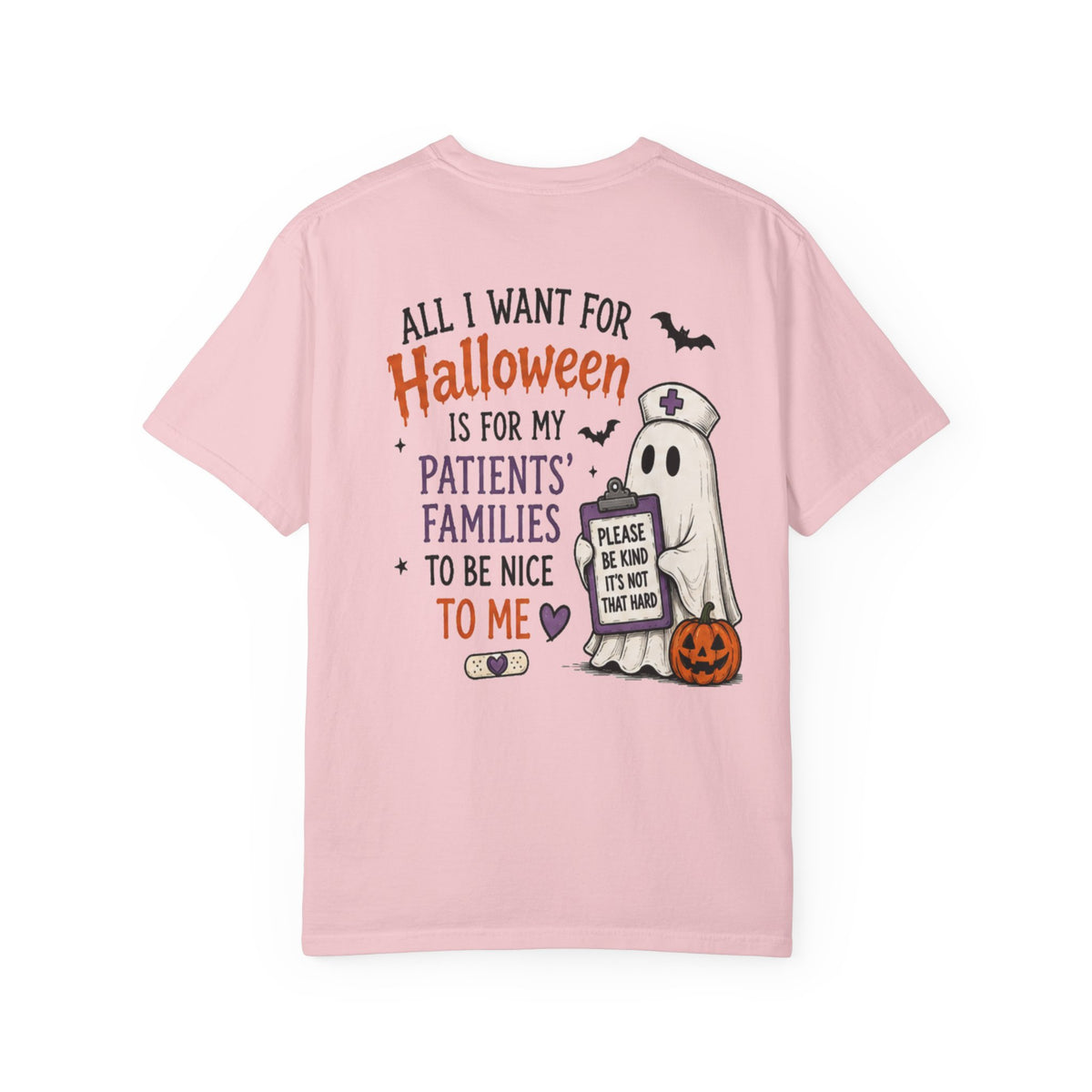 Nurse Ghost Halloween Shirt | T-Shirt, Cute Spooky Medical Design
