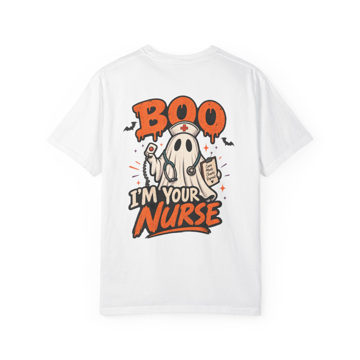 Boo I’m Your Nurse T-shirt | Halloween Ghost Nurse Tee