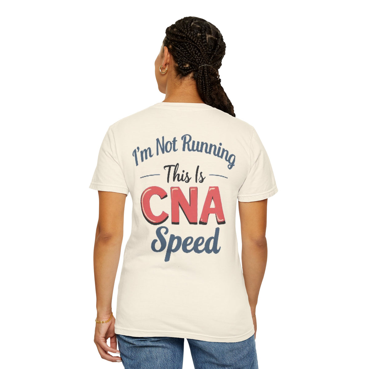 I’m Not Running This Is CNA Speed T-Shirt | Nursing Assistant Tee