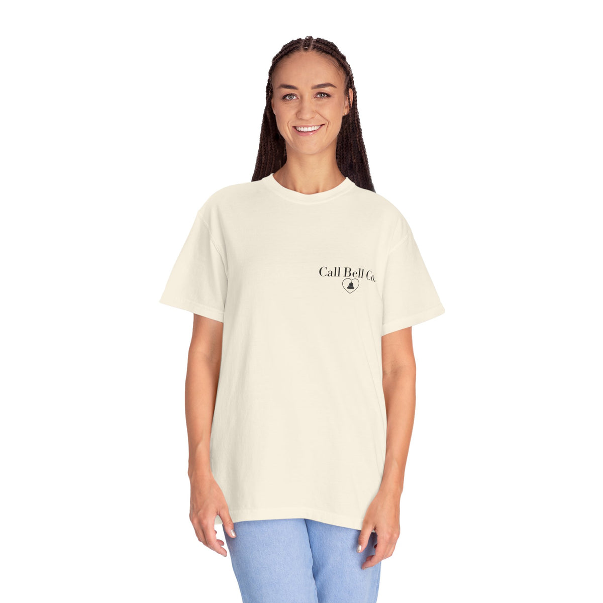 Long Term Care Short Term Patience T-shirt | Nursing Heart Line Design