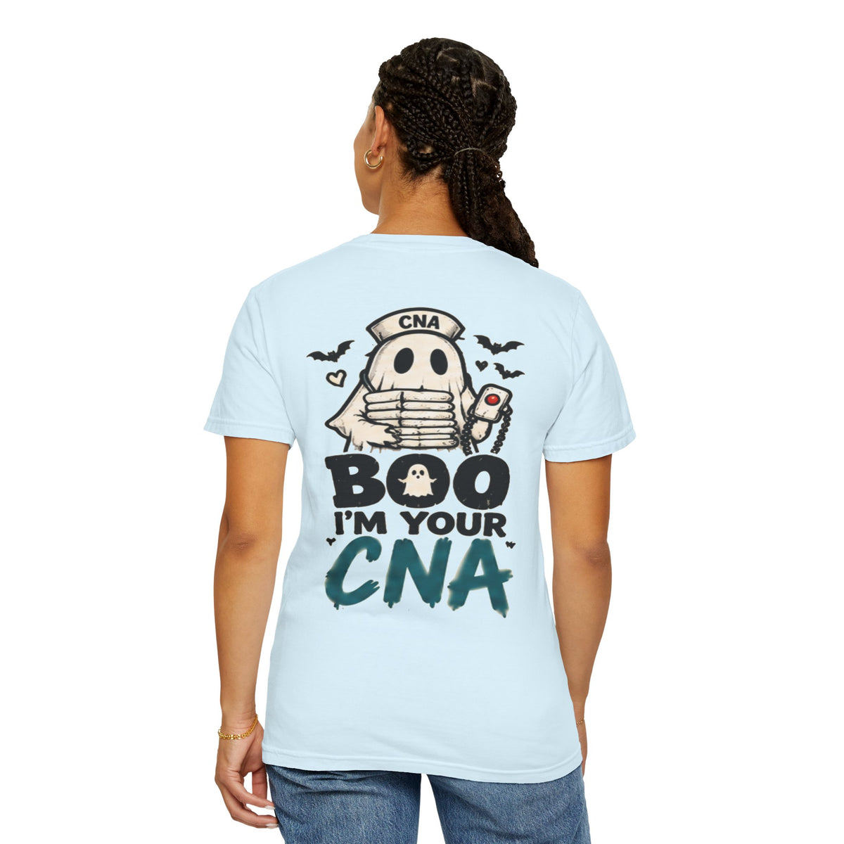 Boo I'm Your CNA T-shirt | CNA Halloween Ghost Tee