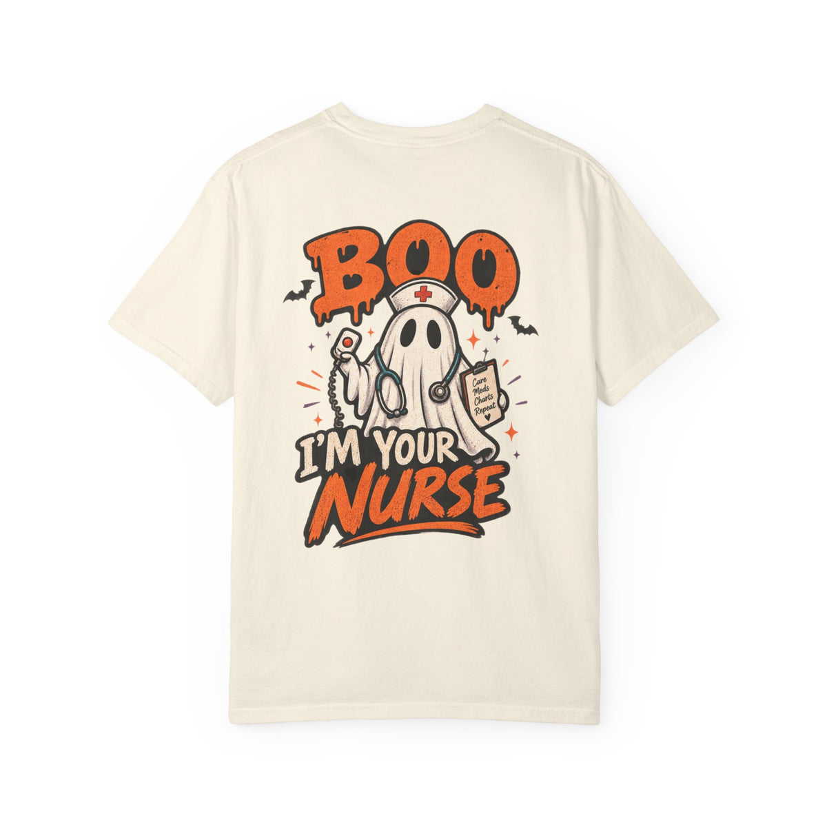 Boo I’m Your Nurse T-shirt | Halloween Ghost Nurse Tee