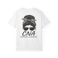 CNA Nurse Graphic Tee — "Unshakable. Unstoppable." Casual Medical Shirt