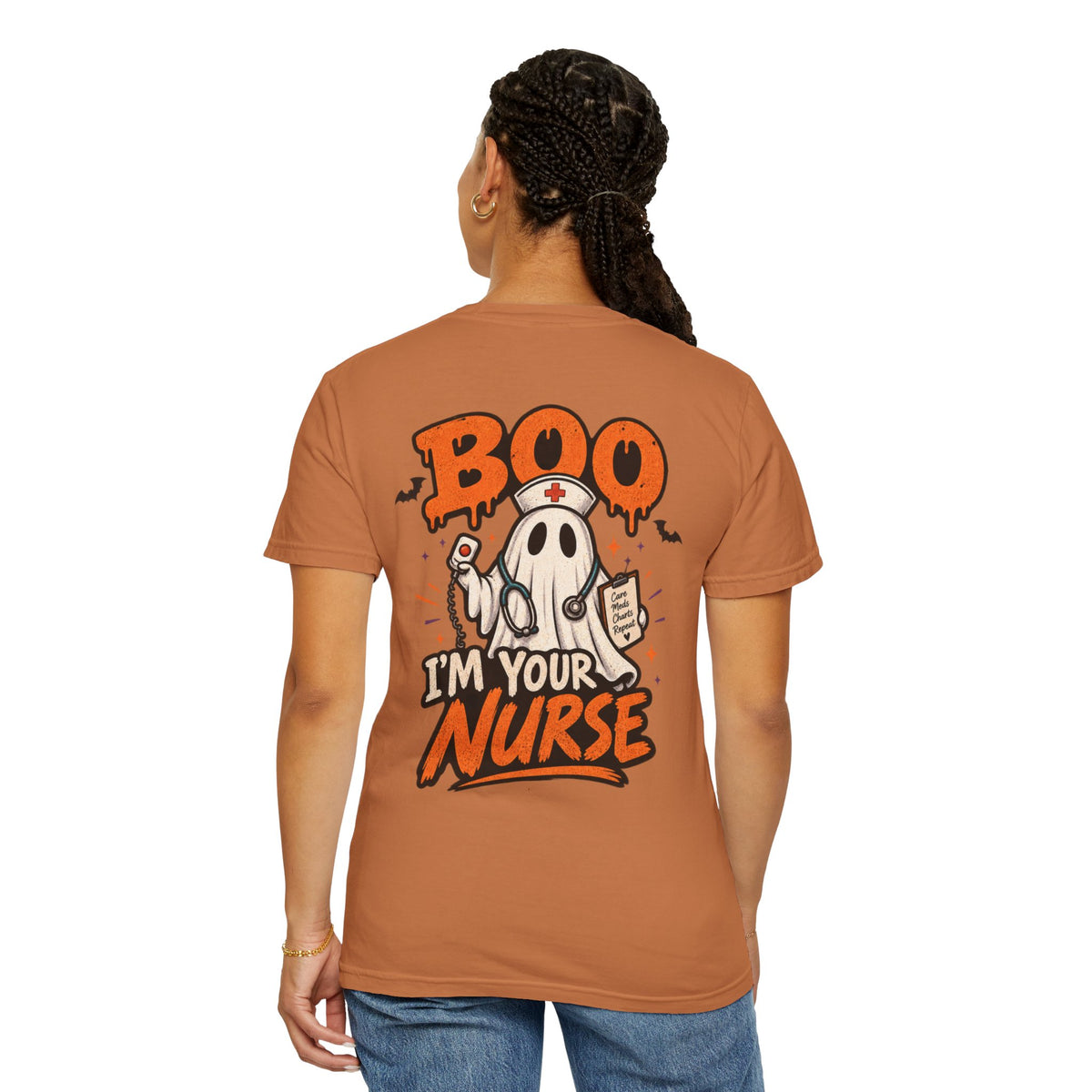 Boo I’m Your Nurse T-shirt | Halloween Ghost Nurse Tee