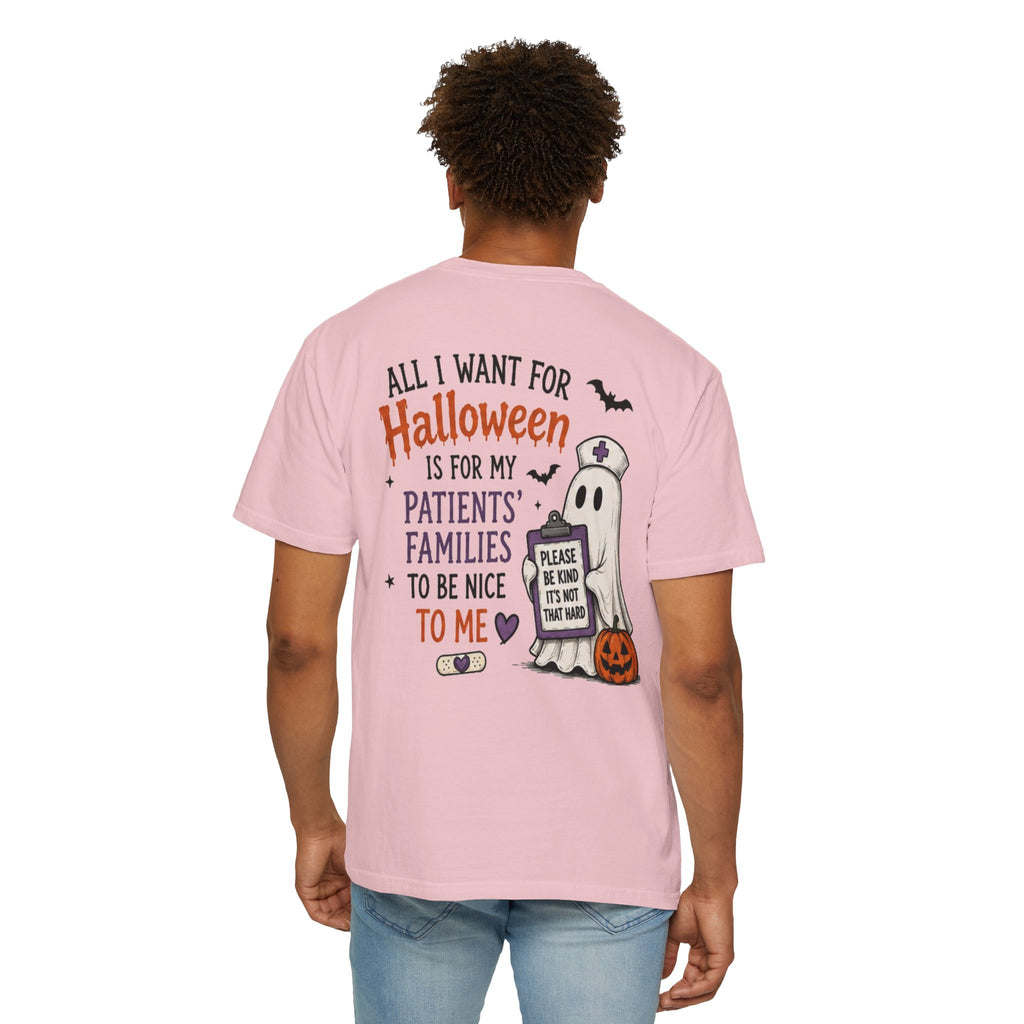 Nurse Ghost Halloween Shirt | T-Shirt, Cute Spooky Medical Design